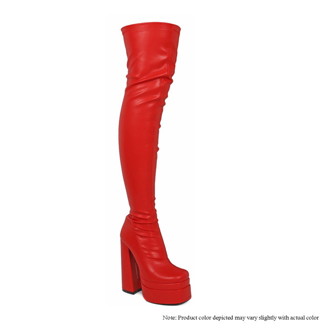 Ari - Red {Order 1/2 Size Larger} by The House of Stylez