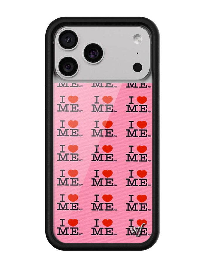 I Heart Me | Pink iPhone Case by Wildflower Cases