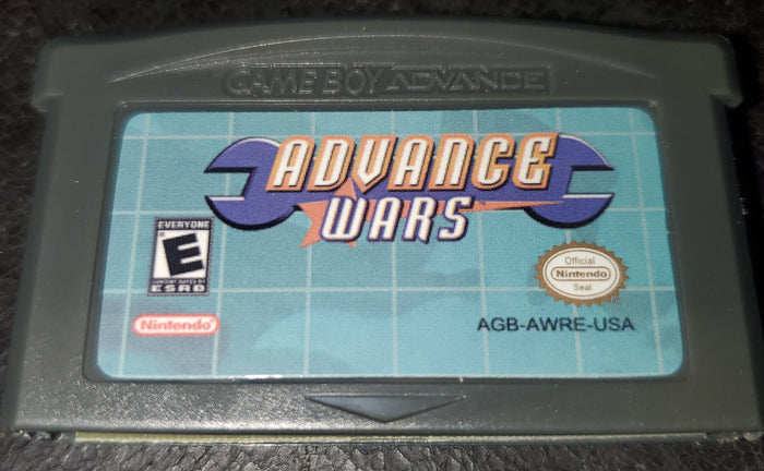 Advance Wars 1 GBA Video Game Cartridge Nintendo Game Boy Advance 2001 by VintageVideoGameStore