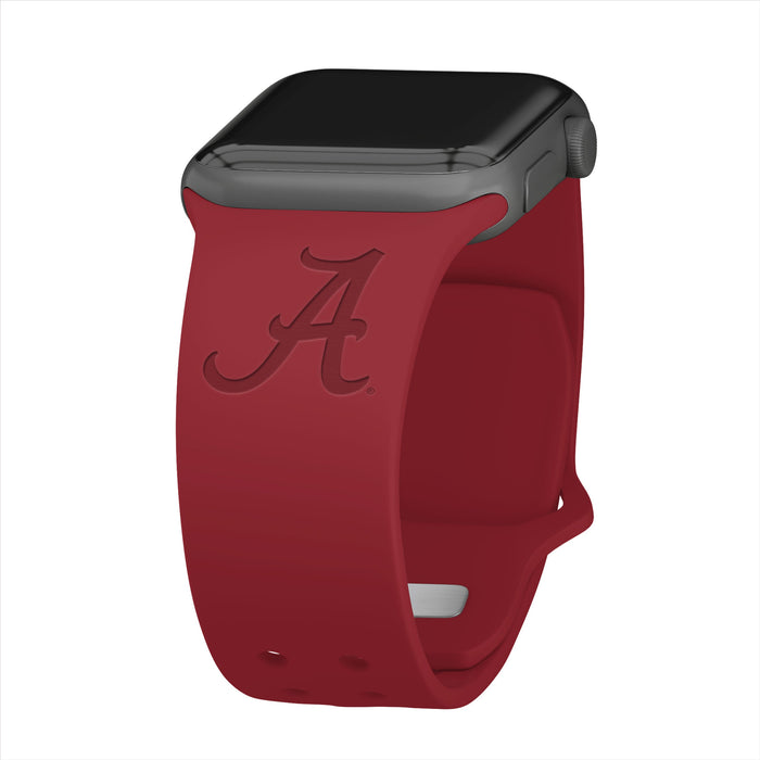 Alabama Crimson Tide Engraved Apple Watch Band by Affinity Bands