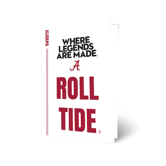 Alabama White WLAM VarsityWrapz by Varsity Gripz