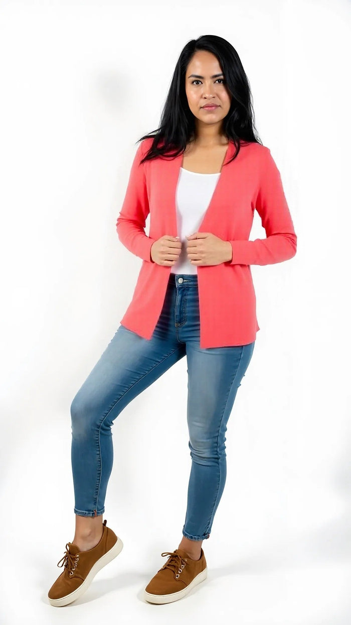 Alfani Open-Front Cardigan by Vanessa Jane