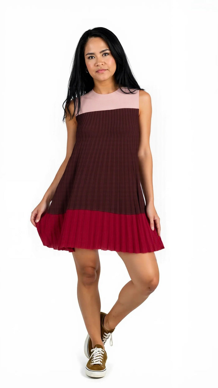 Alfani Women's Pleated Swing Dress by Vanessa Jane