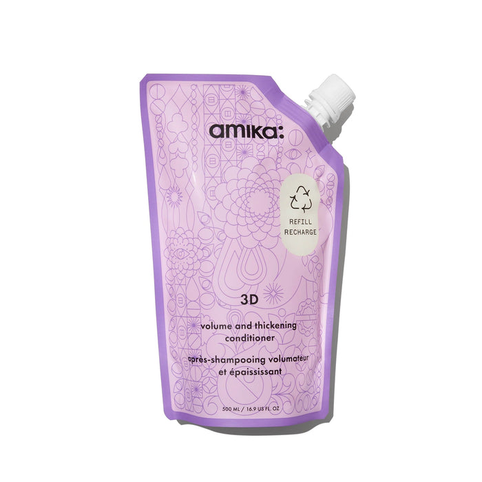 Amika 3D Volume and Thickening Conditioner 16.9 Oz by Nava Beauty