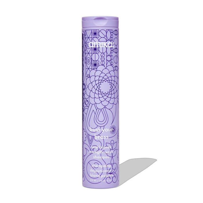 Amika Bust Your Brass Cool Blonde Repair Shampoo by Nava Beauty