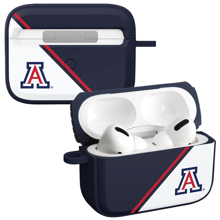 Arizona Wildcats HDX Champion Series Apple AirPods Pro 1 & 2 Case Cover by Affinity Bands