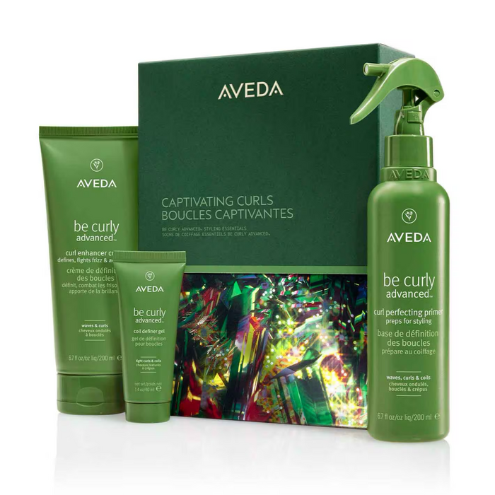Aveda Captivating Curls: Be Curly Advanced Styling Essentials Set by Nava Beauty