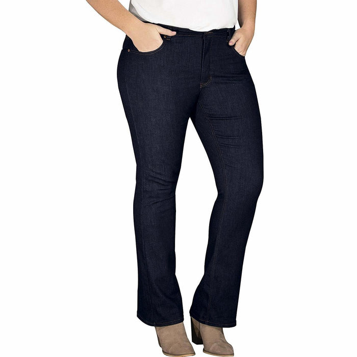 Dickies Women's Plus Size Skinny Jeans, Indigo Blue, 16W by Vanessa Jane