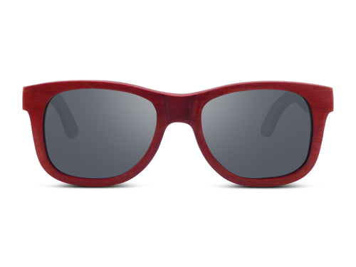 Traveler | Red | Wooden Sunglasses by TMBR