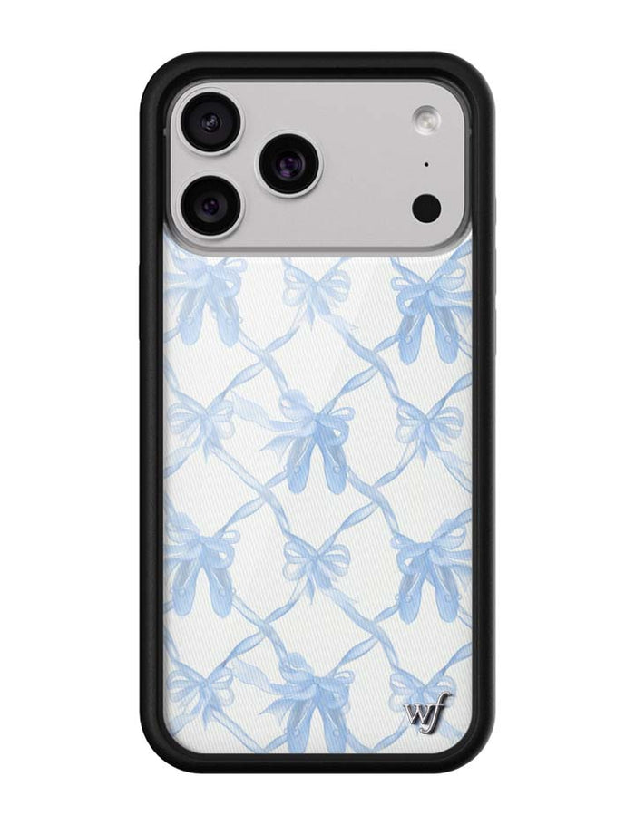 On Pointe | Blue iPhone Case by Wildflower Cases