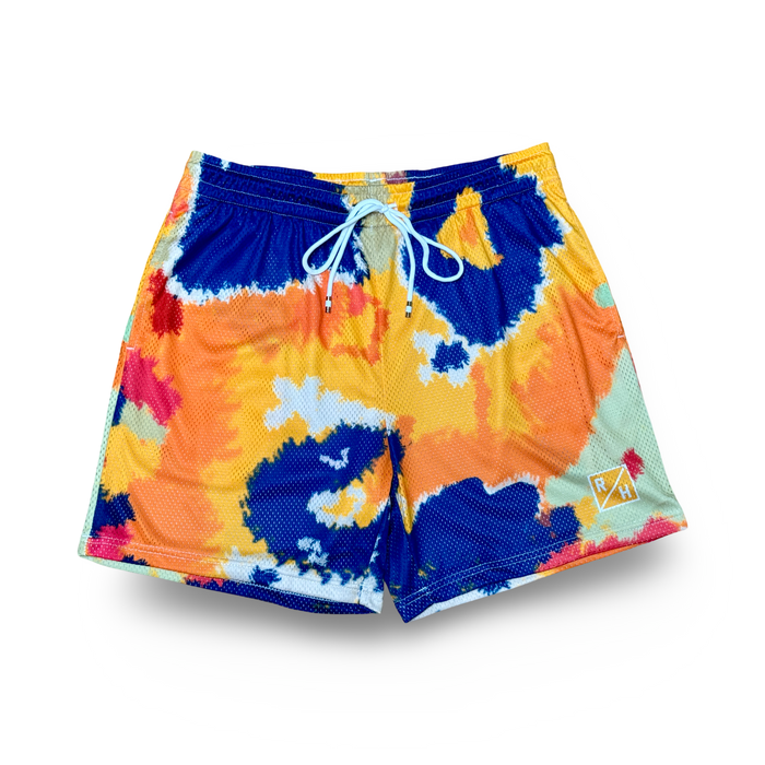 Metro Shorts - Orange / Blue by Richmond Hood Company