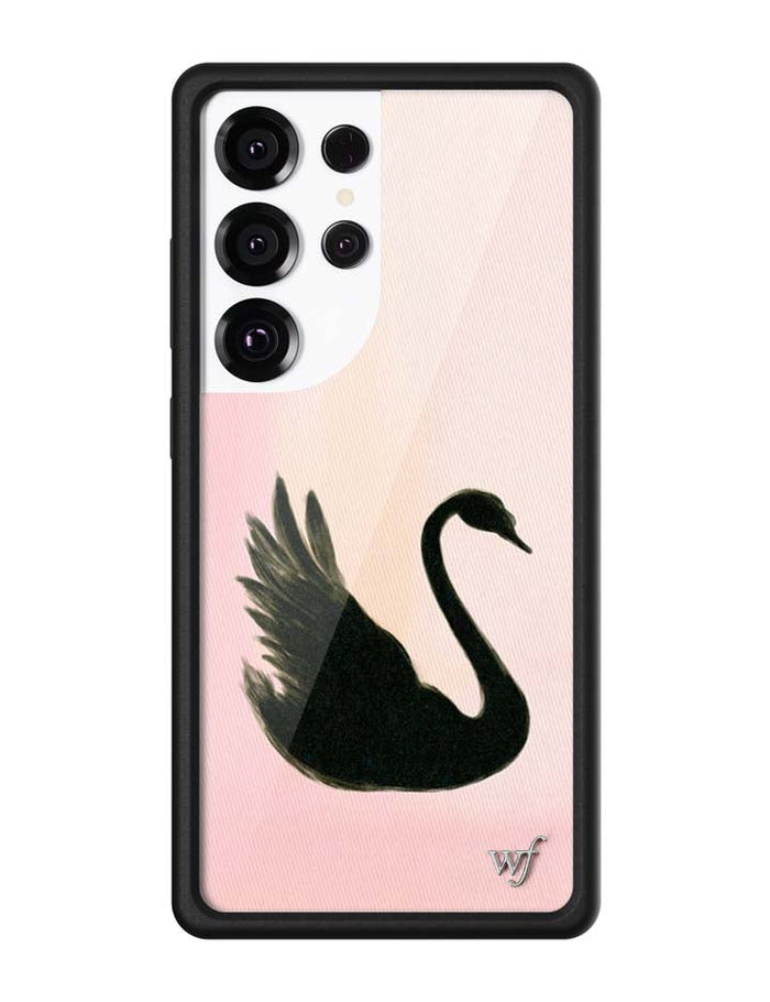 Black Swan Samsung Galaxy Case by Wildflower Cases