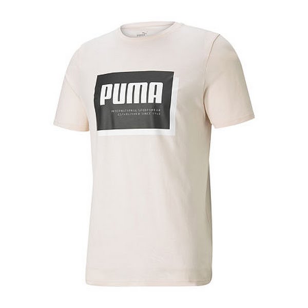 Puma Men Cloud Pink Summer Court T-Shirt by Vanessa Jane