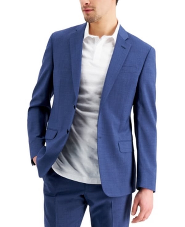 Ax Armani Exchange Mens Slim-Fit Suit Jacket, Size 42L by Vanessa Jane