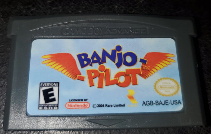 Banjo Pilot GBA Video Game Cartridge Nintendo Game Boy Advance 2005 by VintageVideoGameStore