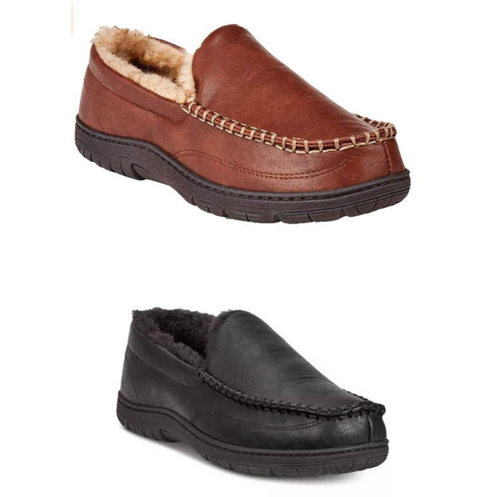32 Degrees Mens Venetian Moccasin Slippers by Vanessa Jane