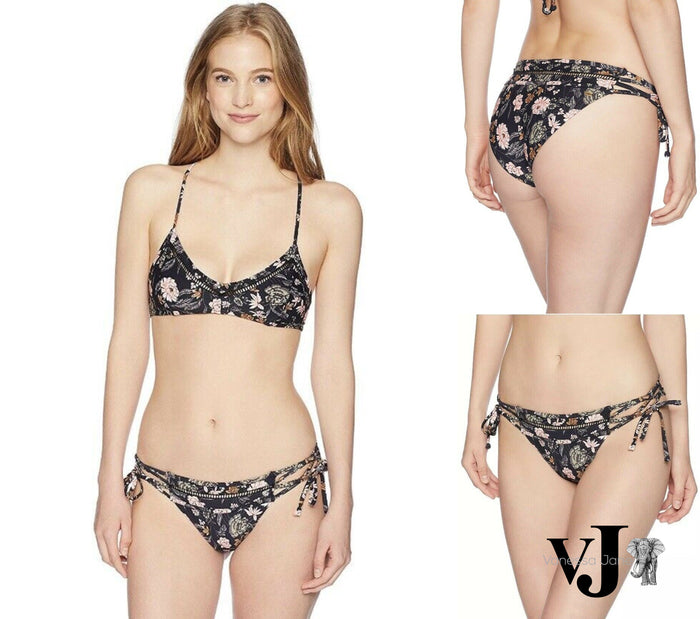 ONeill Womens Colleen Lace Up Side Bikini Bottom Swimsuit by Vanessa Jane