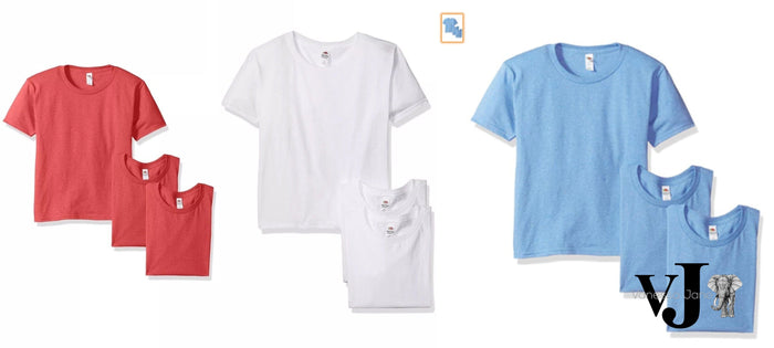 Fruit of the Loom Big Boys’ Soft Youth T-Shirt, 3-Pack by Vanessa Jane