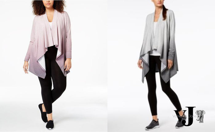 Ideology Women's Plus Size Dip-Dyed Wrap by Vanessa Jane
