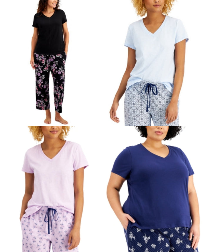 Charter Club Women’s V-Neck Pajama Top by Vanessa Jane