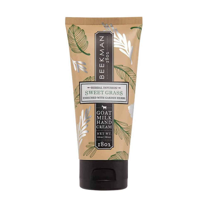 Beekman 1802 Sweet Grass Hand Cream 2 OZ by Nava Beauty