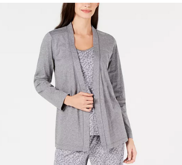 Charter Club Intimates Pajama Cardigan Wrap Top, Size XL by Vanessa Jane