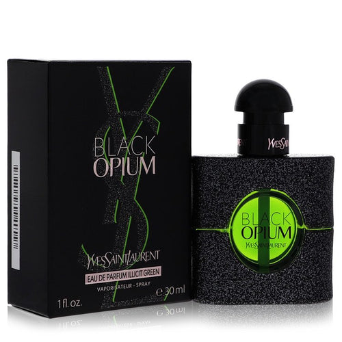 Black Opium Illicit Green by Yves Saint Laurent Eau De Parfum Spray 1 oz for Women by Avera Group