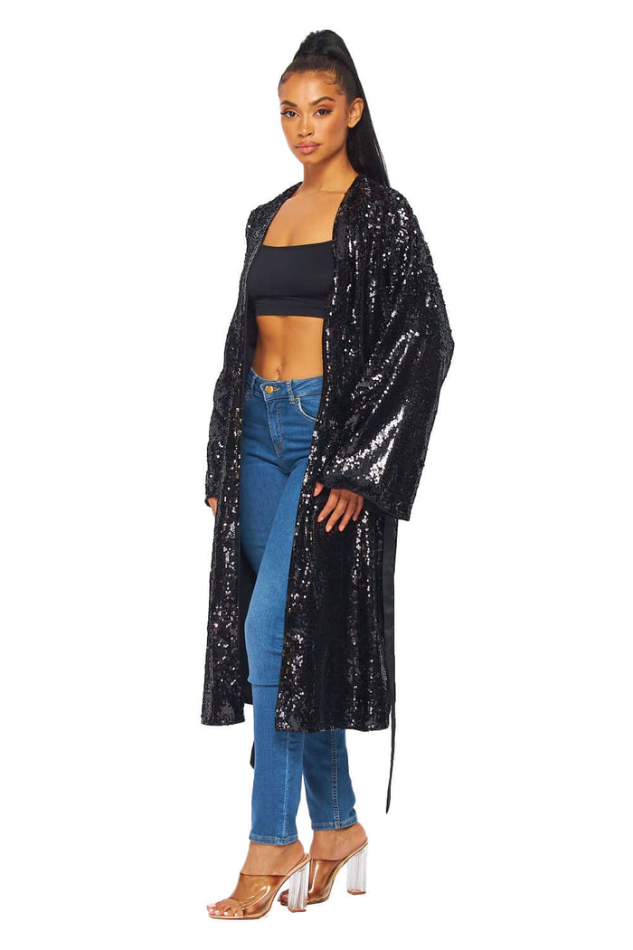 Sequin Kimono by The House of Stylez
