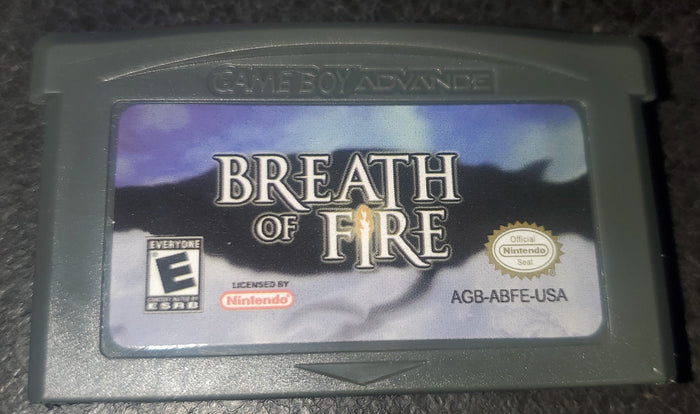 Breath of Fire 1 GBA Video Game Cartridge Nintendo Game Boy Advance by VintageVideoGameStore