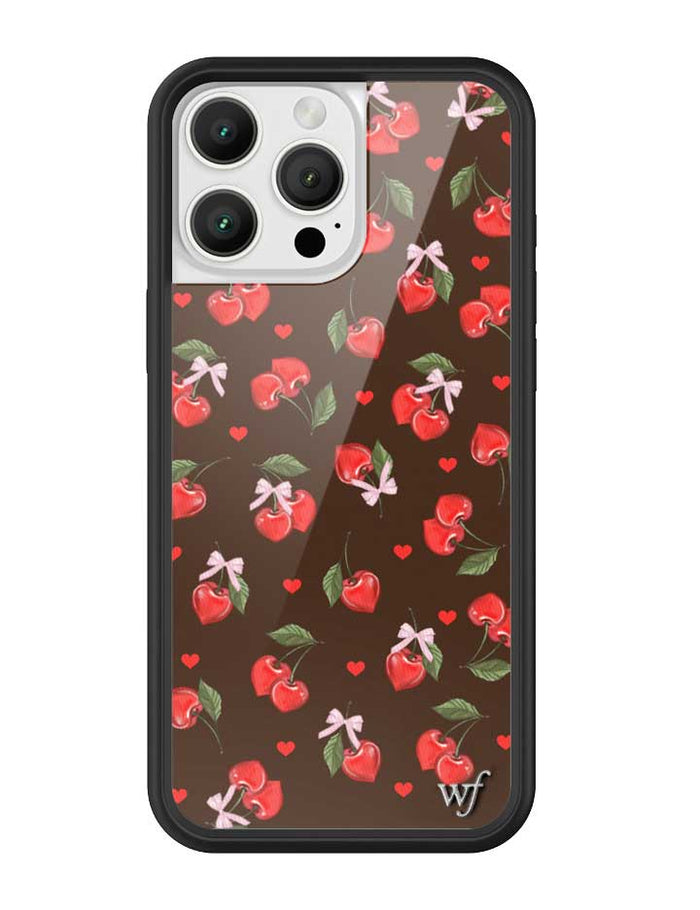 Chocolate Cherries iPhone Case by Wildflower Cases