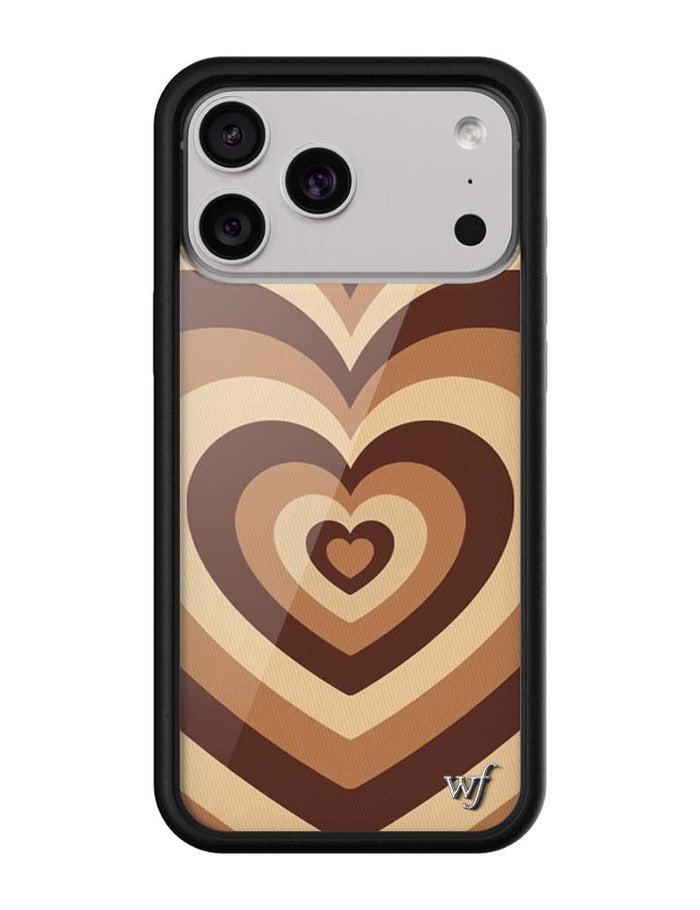 Latte Love | Mocha iPhone Case by Wildflower Cases