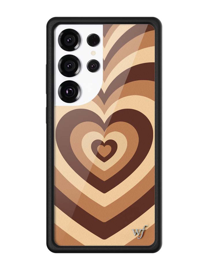 Latte Love | Mocha Samsung Galaxy Case by Wildflower Cases
