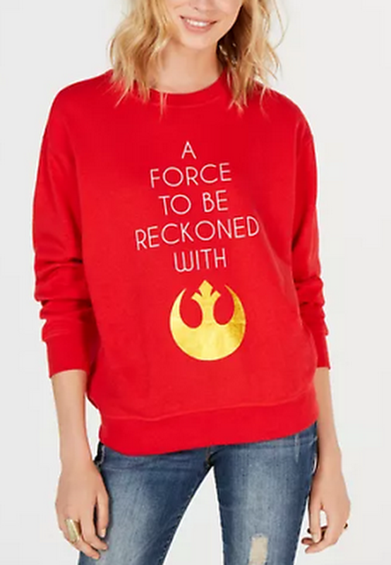 Freeze 24-7 Juniors Star Wars Sweatshirt, Size Large by Vanessa Jane