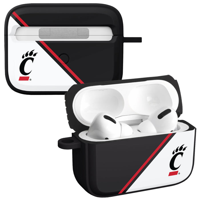Cincinnati Bearcats HDX Champion Series Apple AirPods Pro 1 & 2 Case Cover by Affinity Bands