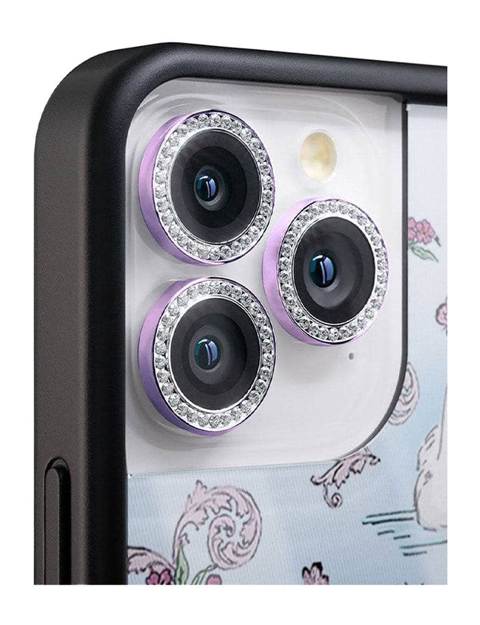 Camera Bling Purple by Wildflower Cases