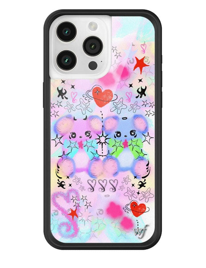 Cotton Candy Teddies iPhone Case by Wildflower Cases