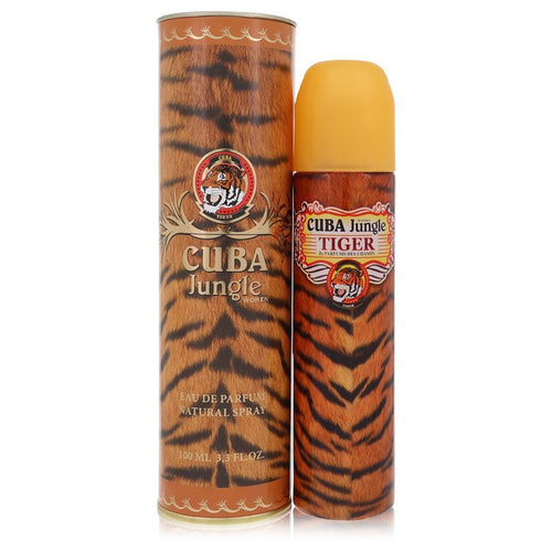 Cuba Jungle Tiger by Fragluxe Eau De Parfum Spray 3.4 oz for Women by Avera Group
