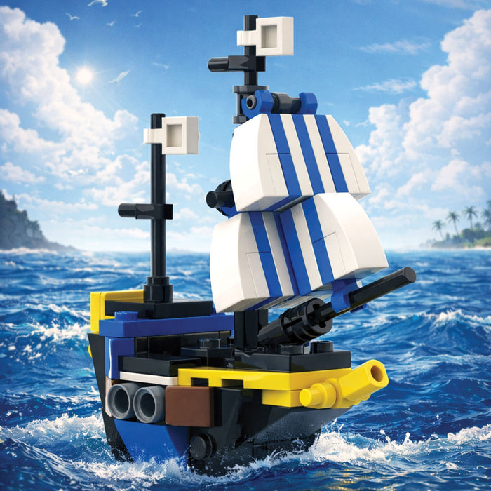 Mini Classic Clipper Pirate Ship by B3 Customs