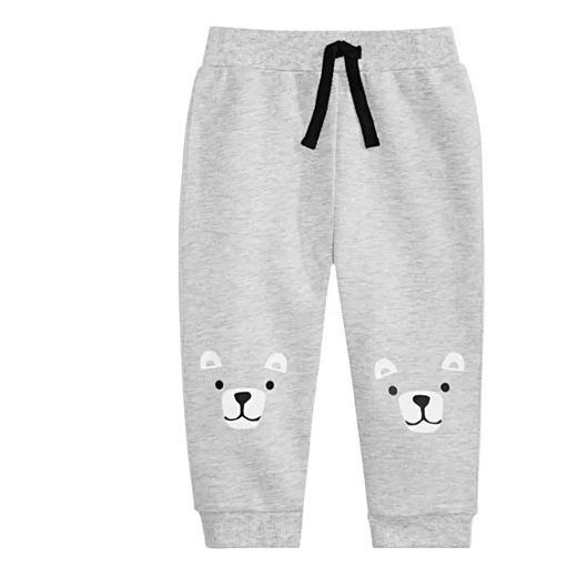 First Impressions Baby Boys Bear Knees Jogger Pants by Vanessa Jane