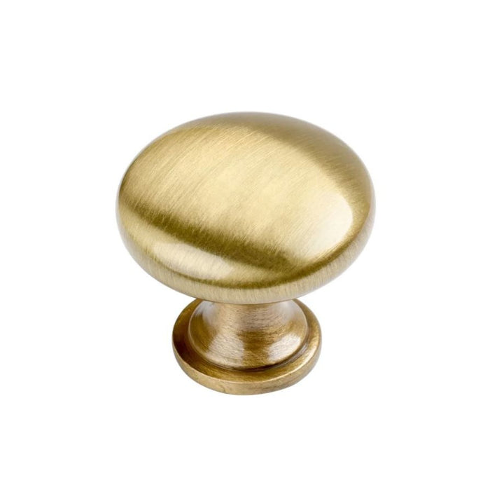 Build Essentials 1-3/16 Inch Diameter Mushroom Cabinet Knob LOT OF 2 by Vanessa Jane