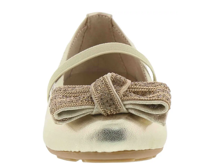 Stuart Weitzman Fannie Chain Glitter-T Mary Jane Flat by Vanessa Jane