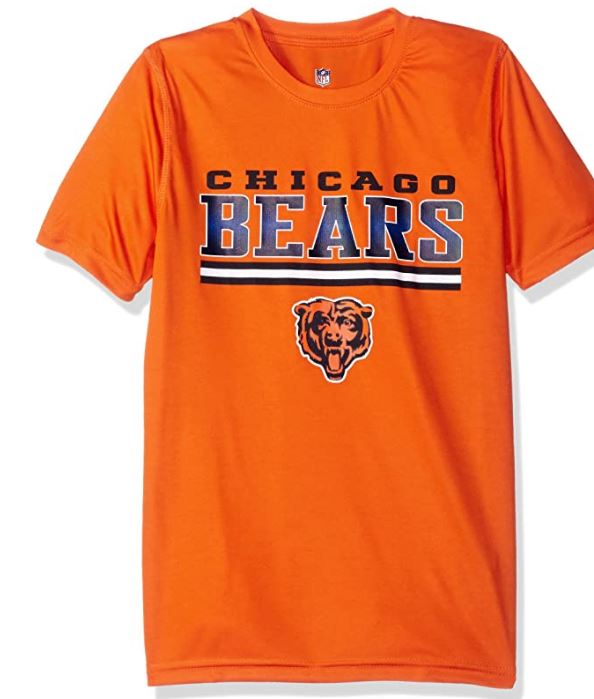 NFL Denver Broncos Performance Short Sleeve Tee -Orange-L 14-16 by Vanessa Jane