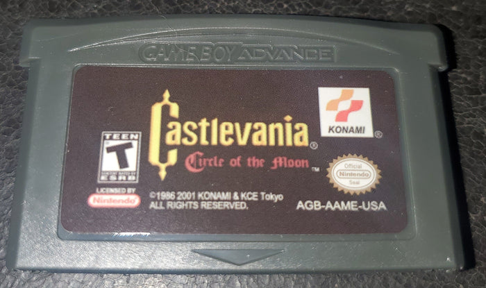 Castlevania Circle of the Moon GBA Video Game Boy Advance 2001 by VintageVideoGameStore