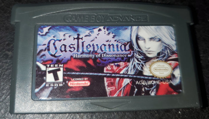 Castlevania Harmony of Dissonance GBA Video Game Boy Advance 2002 by VintageVideoGameStore