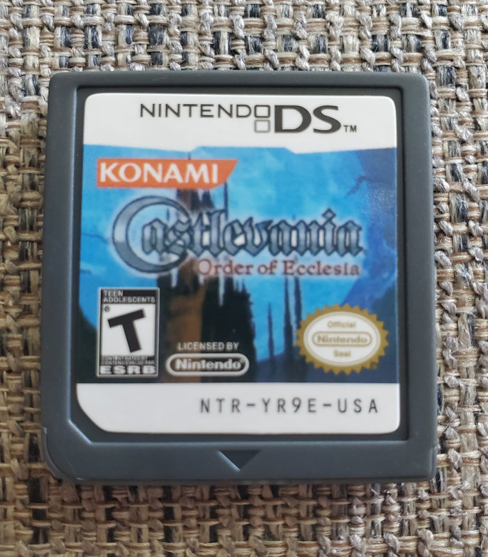 Castlevania Order of Ecclesia NDS Video Game Nintendo DS 2008 by VintageVideoGameStore