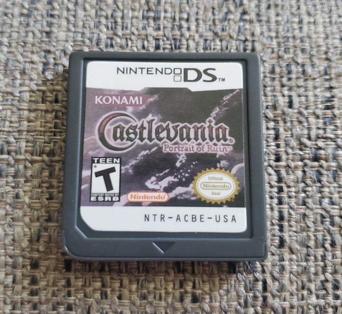 Castlevania Portrait of Ruin NDS Video Game Cartridge Nintendo DS 2006 by VintageVideoGameStore