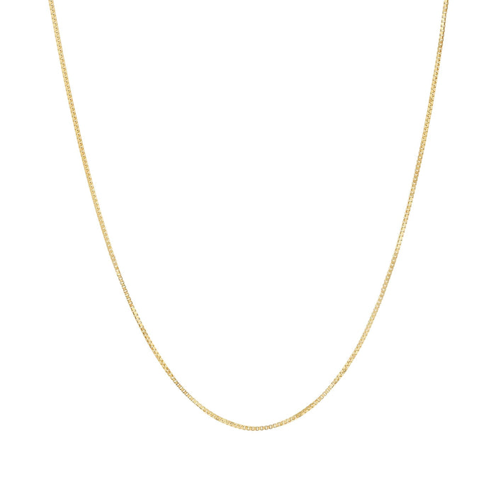 18K Gold-Filled Box Chain Necklace by Christina Greene
