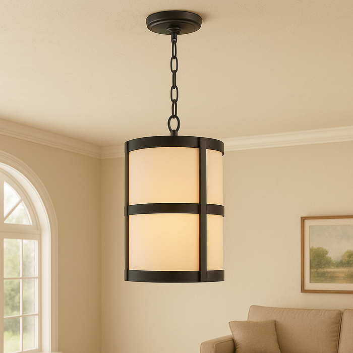 World Imports 1433-29 Edmonton Collection 4-Light Pendant, Euro Bronze by Vanessa Jane