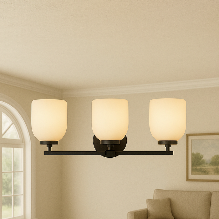 World Imports WI61032 Kelly 3 Light Bath Bar by Vanessa Jane