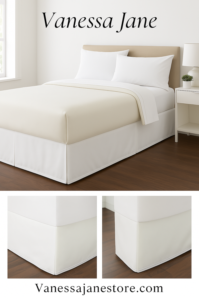 Threshold 300 Thread Count Ultra Soft Flat Sheet True Khaki, Queen by Vanessa Jane